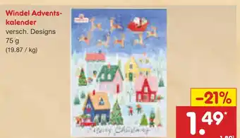 Netto Marken-Discount Windel adventskalender Angebot