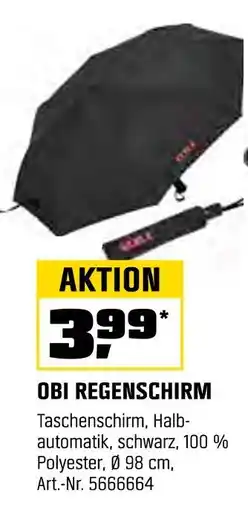 OBI Obi regenschirm Angebot