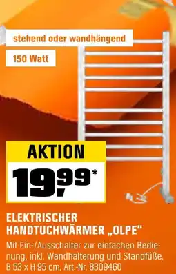 OBI Elektrischer handtuchwärmer olpe Angebot