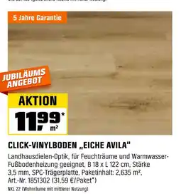OBI Click-vinylboden „eiche avila“ Angebot