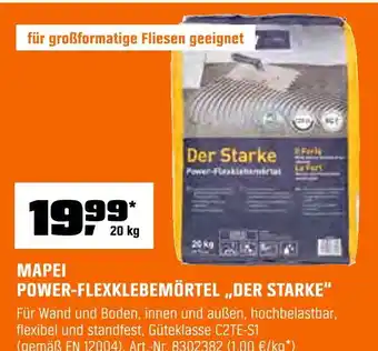 OBI Mapei power-flexklebemörtel „der starke“ Angebot