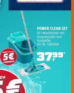 OBI Leifheit power clean set Angebot