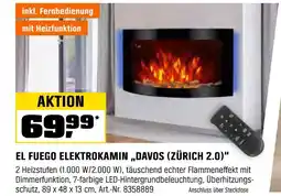 OBI El fuego elektrokamin davos (zürich 2.0) Angebot