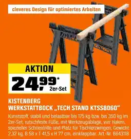 OBI Kistenberg werkstattbock „tech stand ktss8060“ Angebot