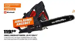 OBI Einhell benzin-kettensäge „gc-pc 1335/1 i“ Angebot