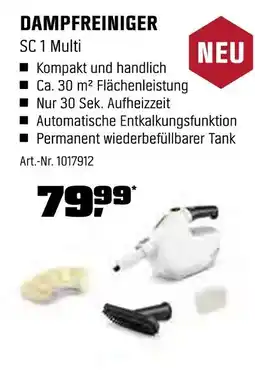 OBI Dampfreiniger sc 1 multi Angebot