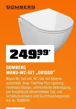 OBI Domberg wand-wc-set „db1000“ Angebot