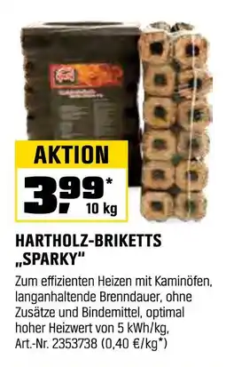 OBI Hartholz-briketts sparky Angebot