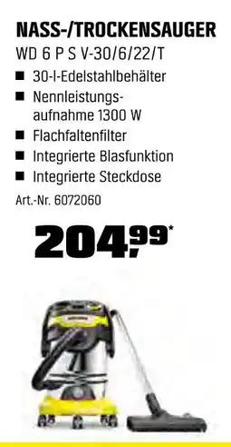 OBI Kärcher nass-/trockensauger wd 6 p s v-30/6/22/t Angebot