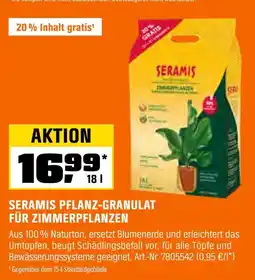 OBI Seramis pflanz-granulat für zimmerpflanzen Angebot