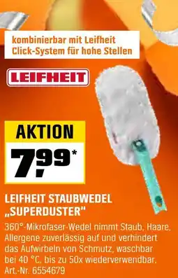 OBI Leifheit staubwedel „superduster“ Angebot