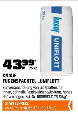 OBI Knauf fugenspachtel uniflott Angebot