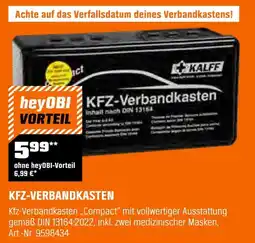 OBI Kalff kfz-verbandkasten Angebot
