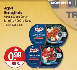 V Markt Appel heringfilets Angebot