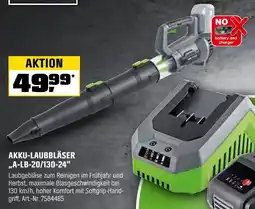 OBI Lux-tools akku-laubbläser „a-lb-20/130-24“ Angebot