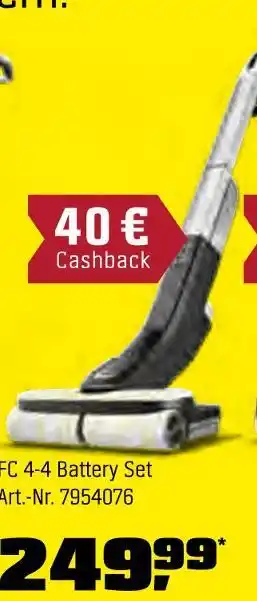 OBI Kärcher fc 4-4 battery set Angebot