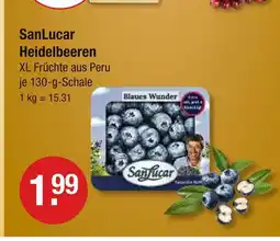V Markt Sanlucar heidelbeeren Angebot