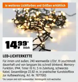 OBI Led-lichterkette Angebot