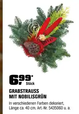 OBI Grabstrauss mit nobilisgrün Angebot