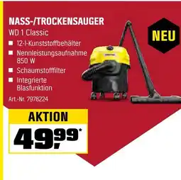 OBI Kärcher nass-/trockensauger wd 1 classic Angebot
