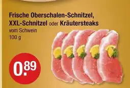 V Markt Frische oberschalen-schnitzel Angebot