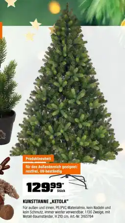 OBI Kunsttanne „ketola“ Angebot