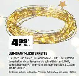 OBI Led-draht-lichterkette Angebot