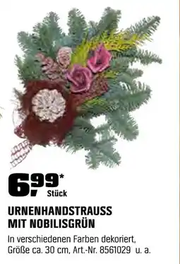 OBI Urnenhandstrauss mit nobilisgrün Angebot