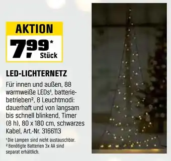 OBI Led-lichternetz Angebot