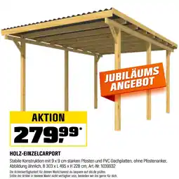 OBI Holz-einzelcarport Angebot