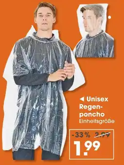 V Markt Unisex regenponcho Angebot