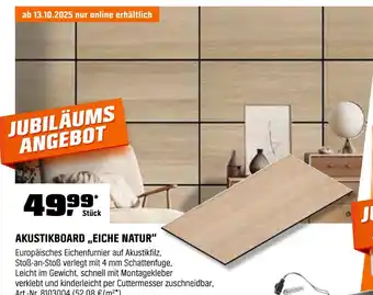 OBI Akustikboard „eiche natur“ Angebot