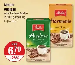 V Markt Melitta auslese Angebot