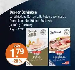 V Markt Berger puten-schinken Angebot