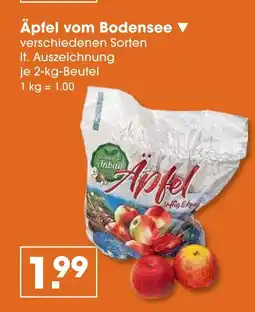 V Markt Äpfel vom bodensee Angebot