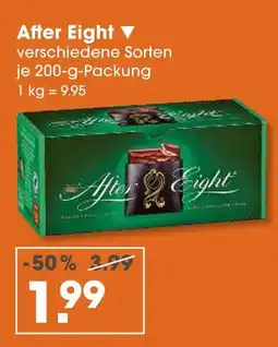 V Markt After eight Angebot