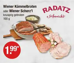 V Markt Radatz wiener kümmelbraten Angebot