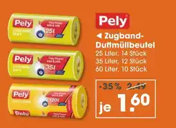 V Markt Pely zugband-duftmüllbeutel Angebot