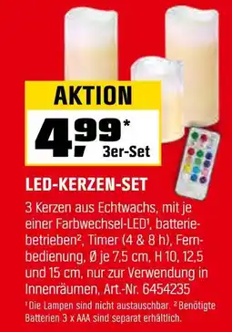 OBI Led-kerzen-set Angebot
