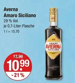V Markt Averna amaro siciliano Angebot