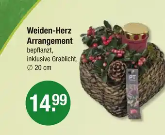 V Markt Weiden-herz arrangement Angebot