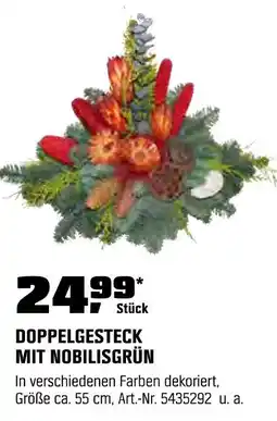 OBI Doppelgesteck mit nobilisgrün Angebot