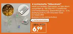 V Markt Lichterkette silberdraht Angebot