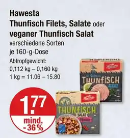 V Markt Hawesta thunfisch filets Angebot