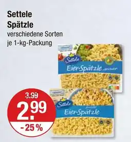 V Markt Settele spätzle Angebot
