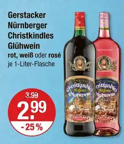 V Markt Gerstacker nürnberger christkindles glühwein rot Angebot