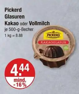 V Markt Pickerd glasuren kakao Angebot
