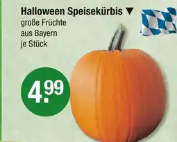 V Markt Halloween speisekürbis Angebot
