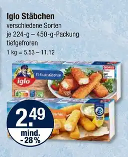 V Markt Iglo stäbchen Angebot