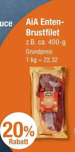 V Markt Aia enten-brustfilet Angebot